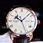 GF Factory Glashutte Senator Panorama Date Moonphase White Dial 40mm Automatic Watch 100-04-32-15-04